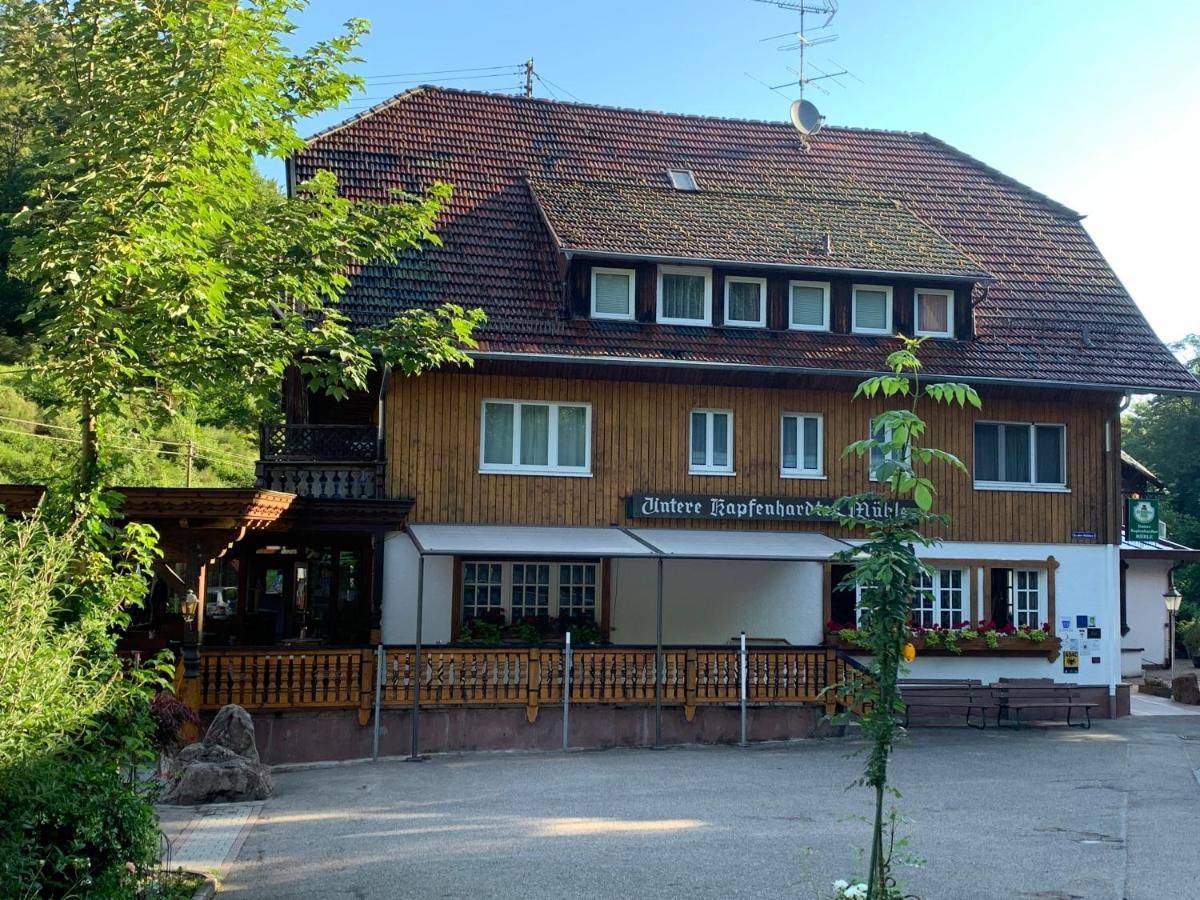 Landhotel Untere Kapfenhardter Muehle Unterreichenbach Екстер'єр фото